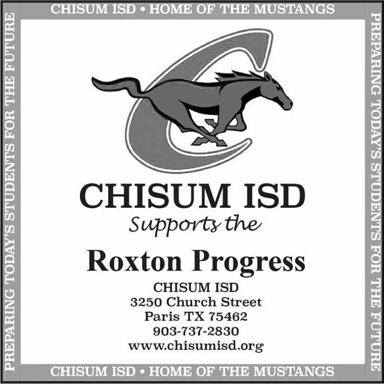 CHISUM ISD Supports RP