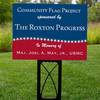 The Roxton Progress has purchased 26 flags, one to be mounted on each Victorian
lamppost in downtown Roxton.